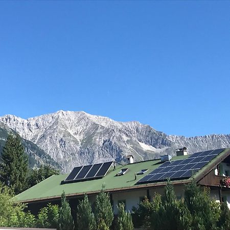 Haus Hoher Sattel Appartement Leutasch Buitenkant foto