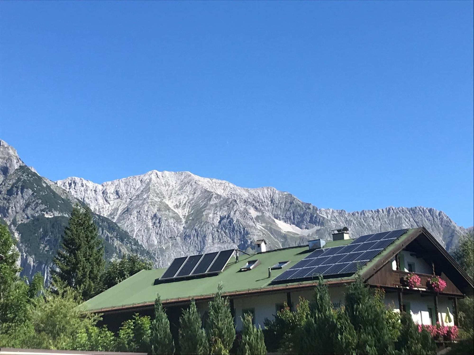 Haus Hoher Sattel Appartement Leutasch Buitenkant foto