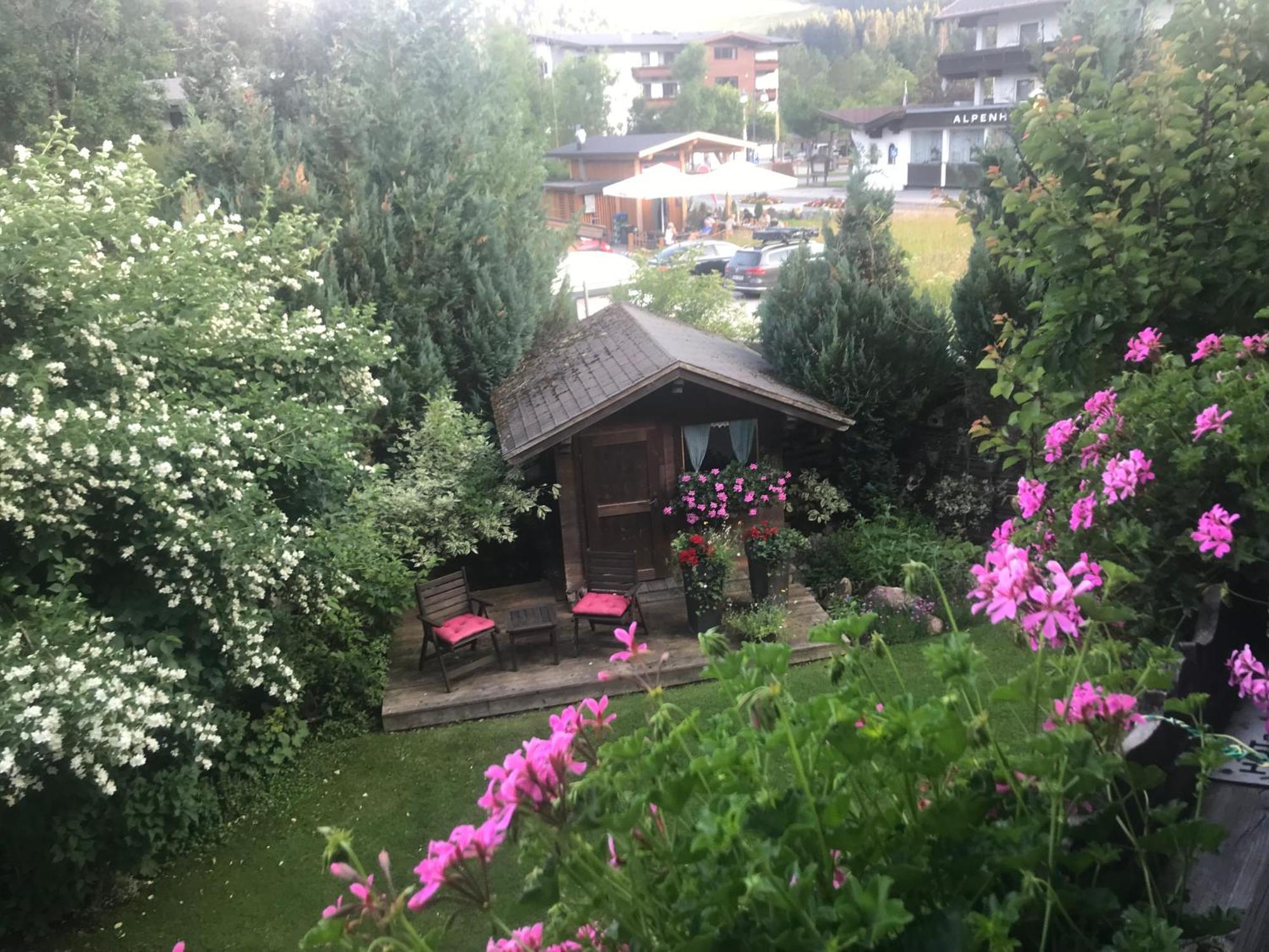 Haus Hoher Sattel Appartement Leutasch Buitenkant foto