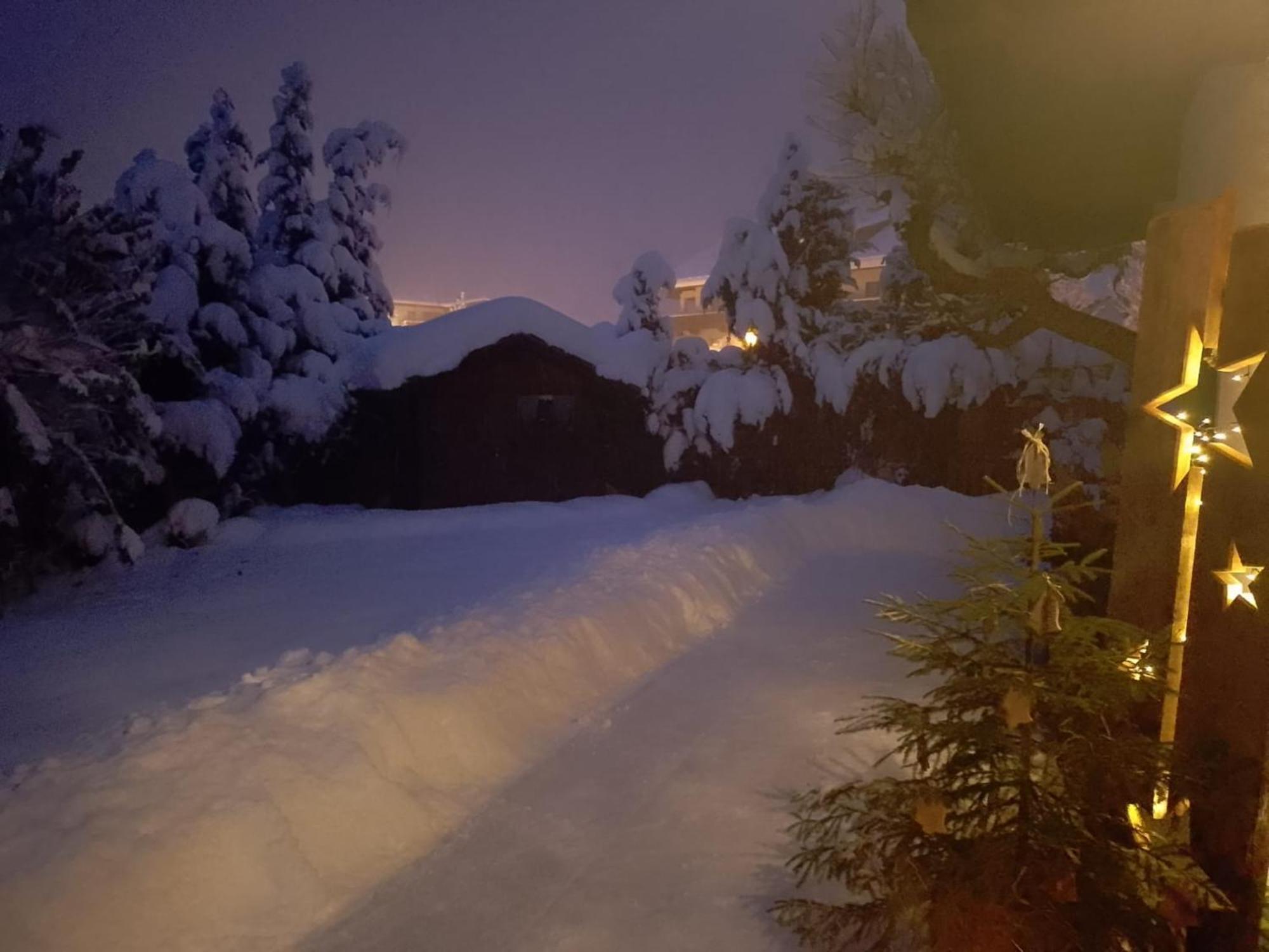 Haus Hoher Sattel Appartement Leutasch Buitenkant foto